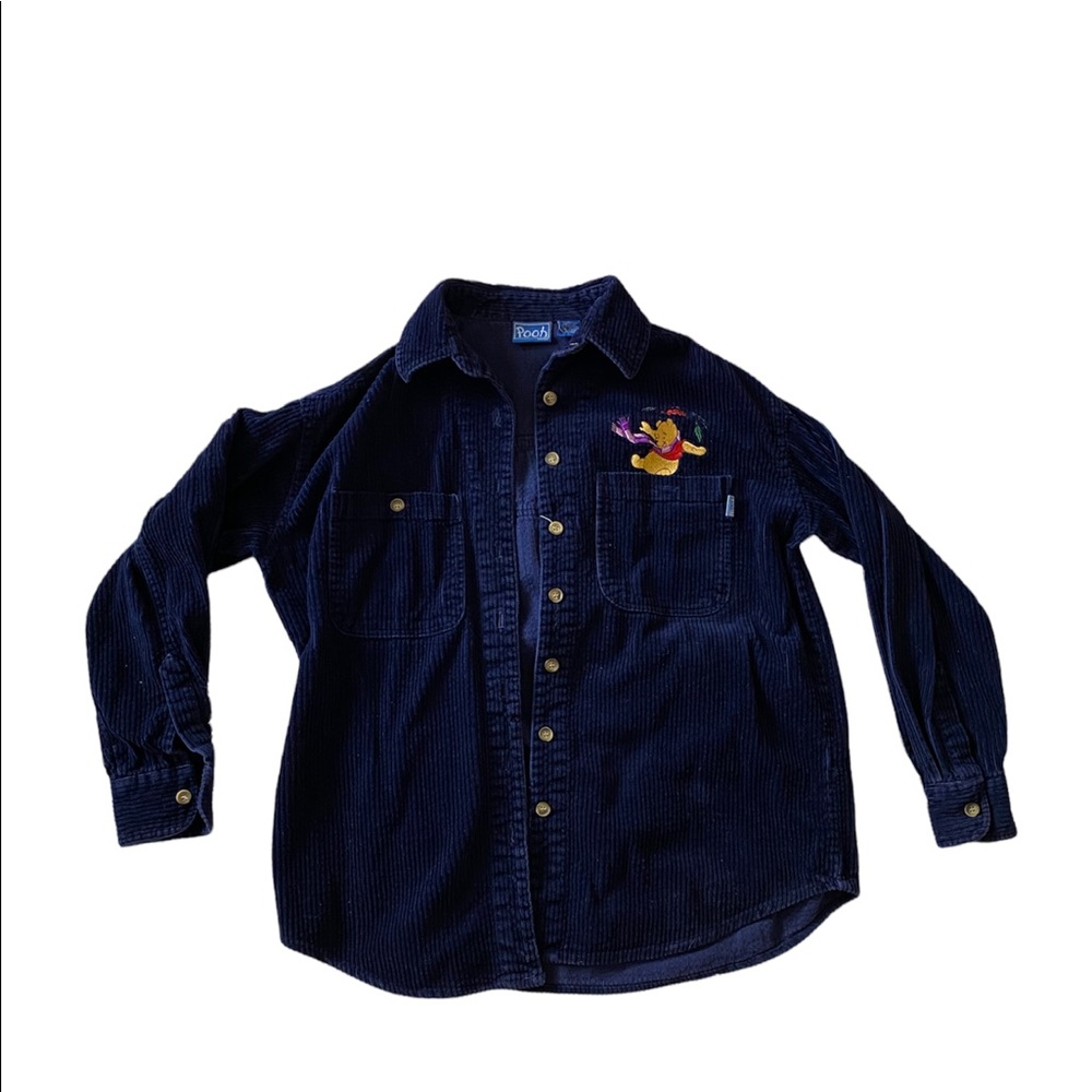 winnie the pooh corduroy flannel